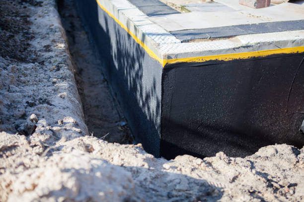 Professional Waterproofing technician working in Edison, OH